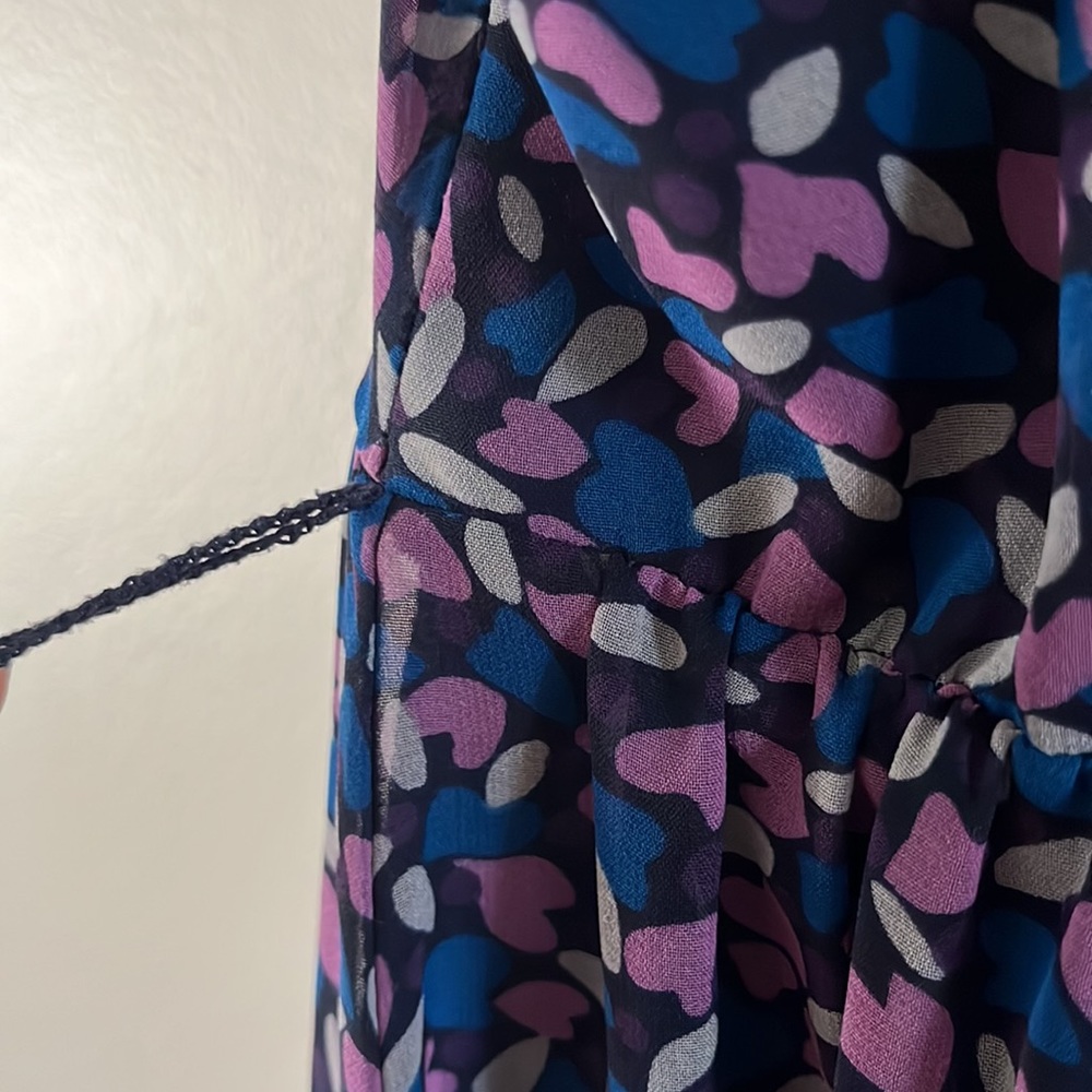 Heart-patterned Flowy Sundress - Picture 4 of 4